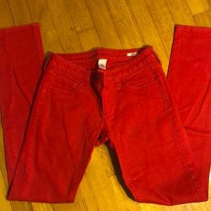 Red Arizona Jean Co skinny jeans